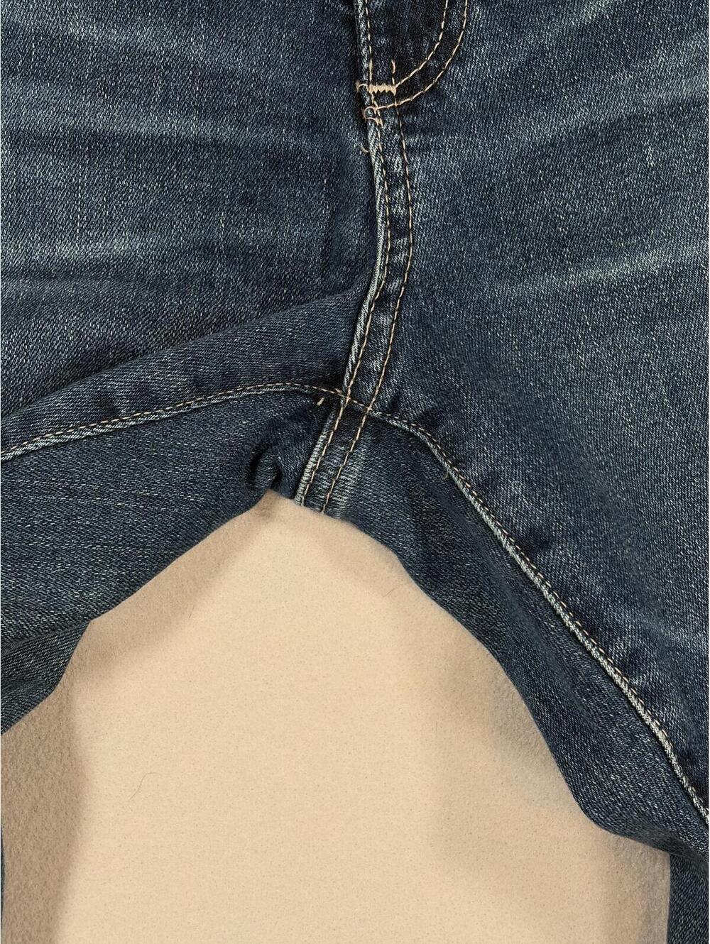 Women's Dark Blue Bootcut Jeans - Picture 3 of 16